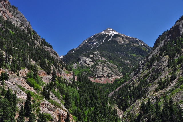 At the Uncompahgre Gorge
